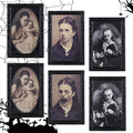 Halloween Decoration 3D Changing Face Moving Picture Frame Portrait Ho