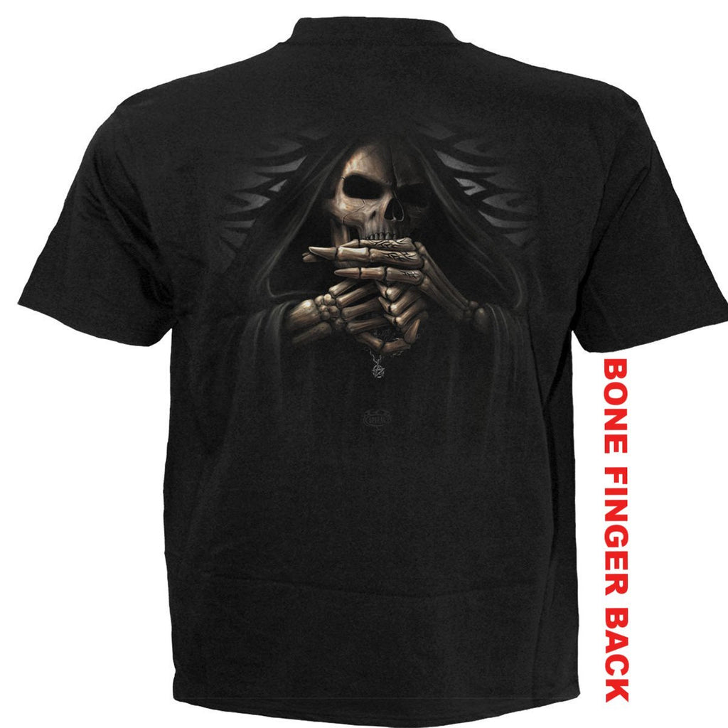 BONE FINGER - T-Shirt Black