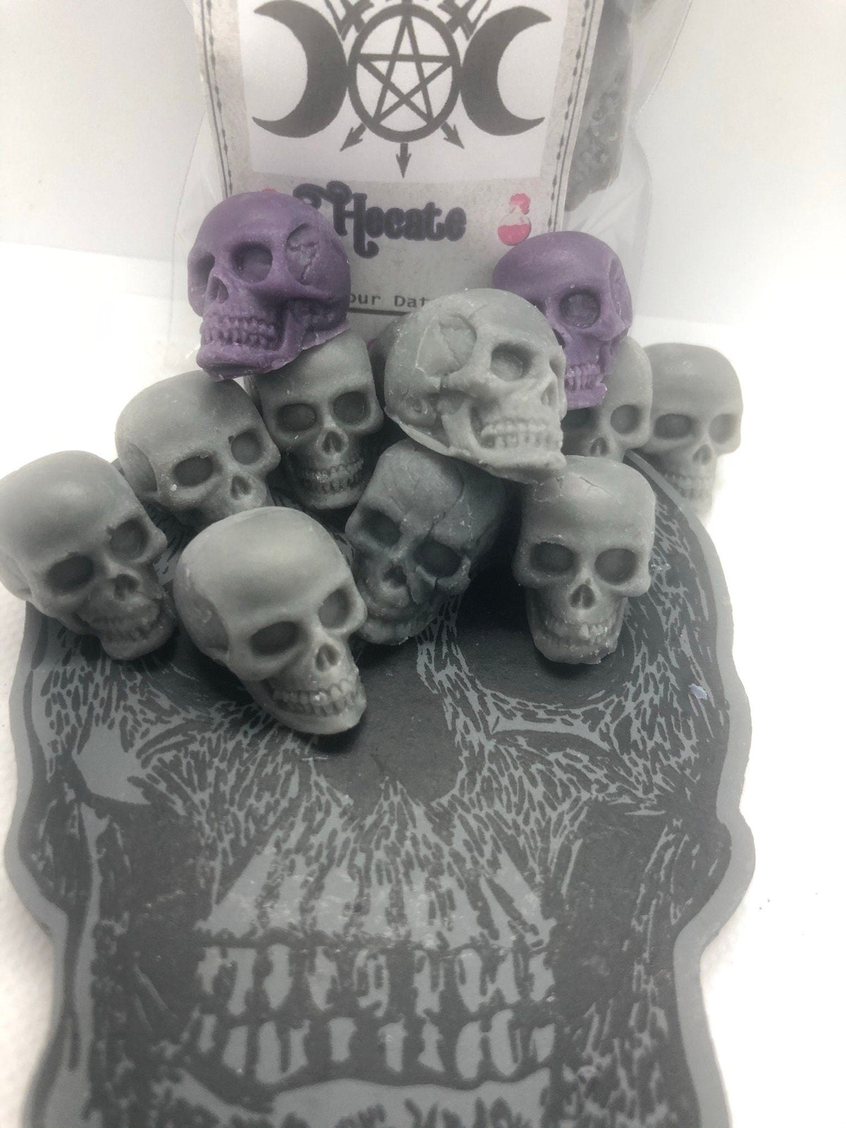 Necromantic Skull Wax Melts