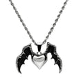 TK549 - High polished (no plating) Stainless Steel Chain Pendant with